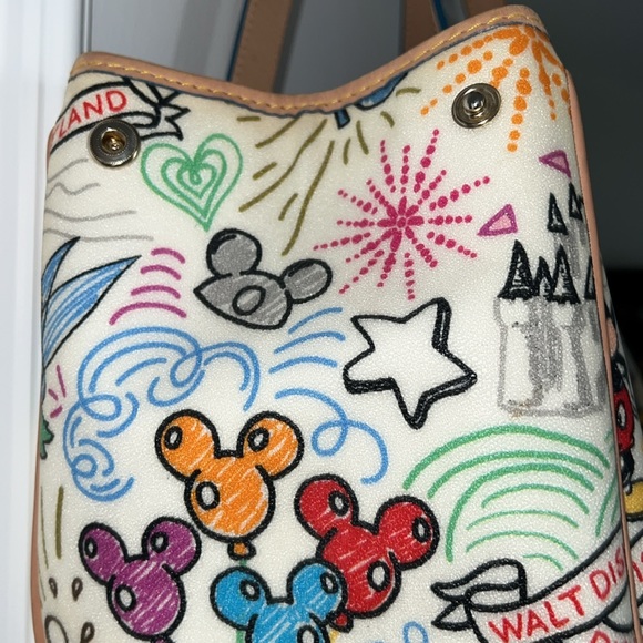DOONEY & BOURKE  DISNEY ICON TOTE BAG👛👜💝👑💝👛👜💝👑💝 MICKEY MOUSE TOTE - Picture 6 of 13